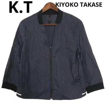 K.T. KIYOKO TAKASE 린넨 자켓 린넨 집업