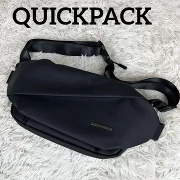 QUICKPACK 퀵팩 바디백 방수 블랙 유니섹스