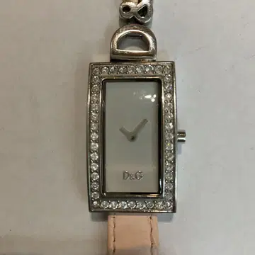 D & G 여성용 손목시계 옅은 핑크