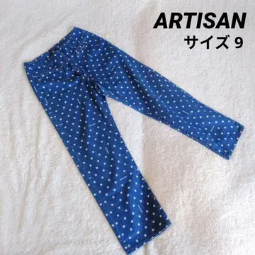 ARTISAN 아티산 올 패턴 스트레이트 데님