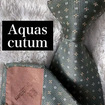 Aquascutum 넥타이 비즈니스 포멀 파티 N-0486