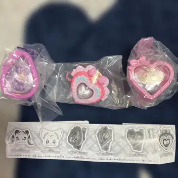 너와 아이돌 프리큐어 아이돌 하트 브로치 목걸이 블레스 3개 세트