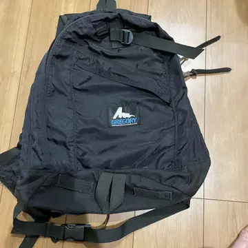 GREGORY 파랑 택 백팩 USA제 데이팩 그레고리 구 로고 블랙