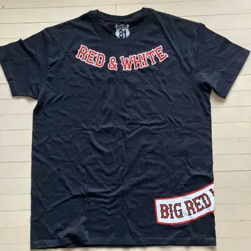 SUPPORT YOUR LOCAL 81 블랙 RED & WHITE