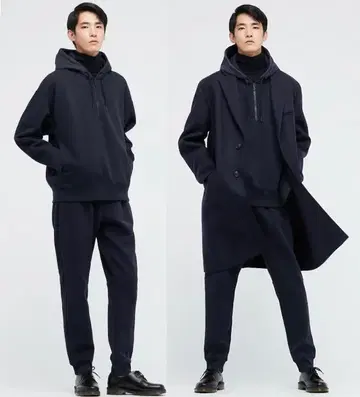 +J 드라이 맨투맨 하프 지퍼 후드티 미사용 유니클로 질 썬더