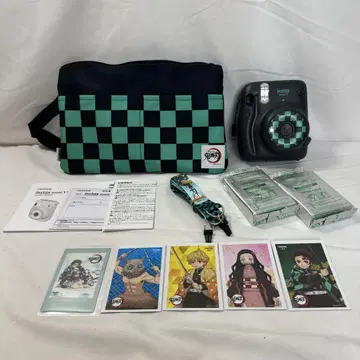 후지필름 귀멸의 칼날 instax mini11 카마도 탄지로 필름 포함