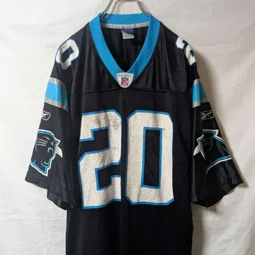 NFL 캐롤라이나 팬서스 PANTHERS 미식축구 게임 셔츠e