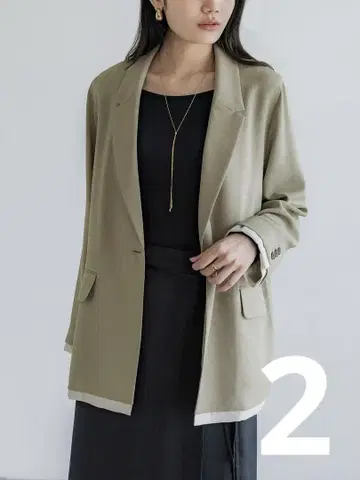 crewre 레이어드 시어 자켓 beige size2