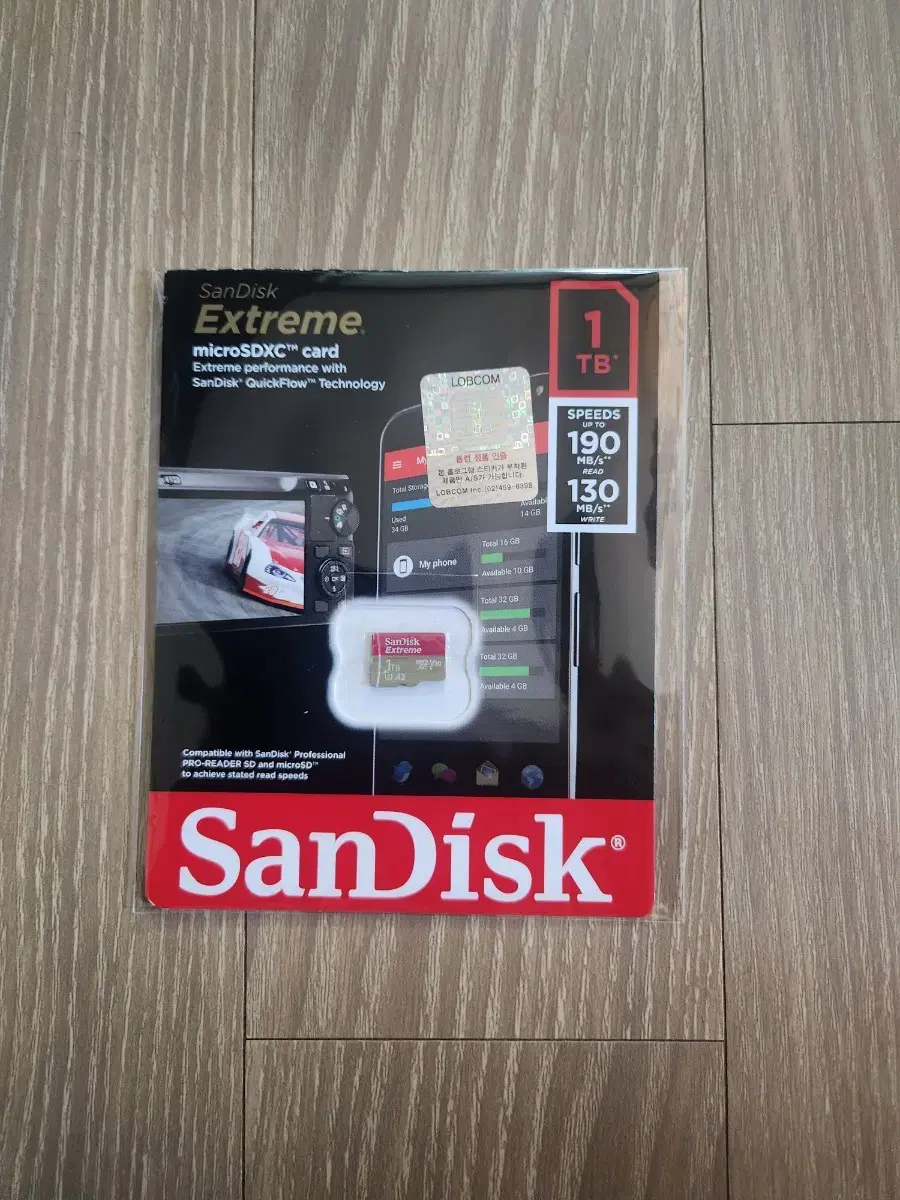 Sandisk Extreme 1TB MicroSDXC