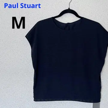 Paul Stuart 폴 스튜어트 네이비 비침 시어 셔츠 M