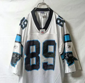 NFL 캐롤라이나 팬서스 PANTHERS 미식축구 게임 셔츠e