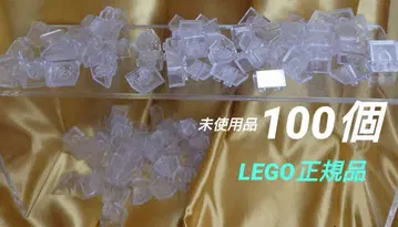 레고 정품 트랜스 클리어 블록 100개