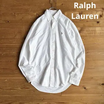 Ralph Lauren 클래식 핏 BD 셔츠 화이트 루즈핏