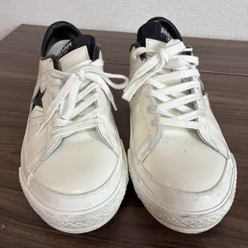 컨버스 ONE STAR J 원 스타 J WHITE/BLACK