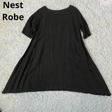 nestrobe 네스트로브 린넨 오버 사이즈 원피스 롱