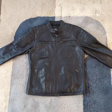 HARLEY-DAVIDSON 가죽 라이더 자켓