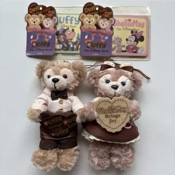 디즈니 더피 셰리 메이 발렌타인 봉제 인형 스트랩