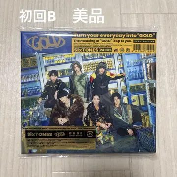 SixTONES GOLD 초회판 B 블루레이
