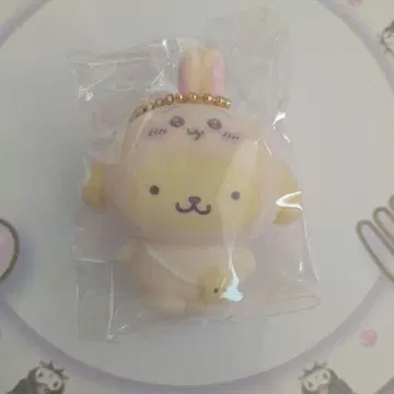 산리오 치이카와 (먼작귀) 시크릿 플로키 마스코트 토끼 폼폼푸딩