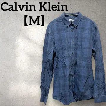 Calvin Klein 캘빈클라인 [M] 슬림핏 체크 셔츠
