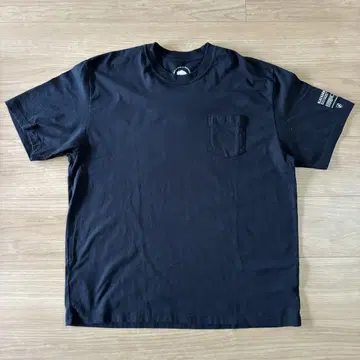 rats 랏츠 블랙 티셔츠 반팔 size:L 가슴 포켓