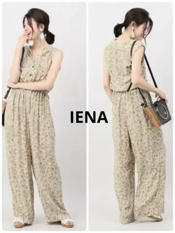 IENA 플라워 프린트 올인원 슬리브리스