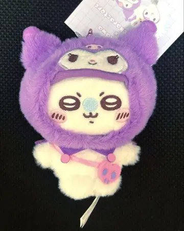 치이카와 (먼작귀) 산리오 마스코트 홀더 모몽가