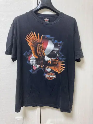 할리 데이비슨 harley davidson 이글 티셔츠 L
