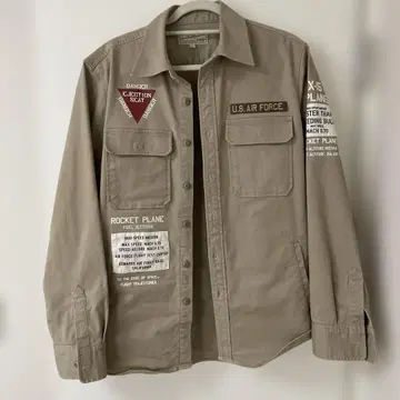 U.S. AIR FORCE 밀리터리 자켓 L 베이지