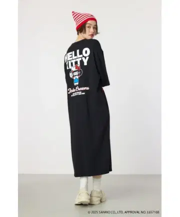 로데오 크라운 산리오 키티 롱 원피스