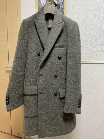 일레븐티 더블 체스터 코트