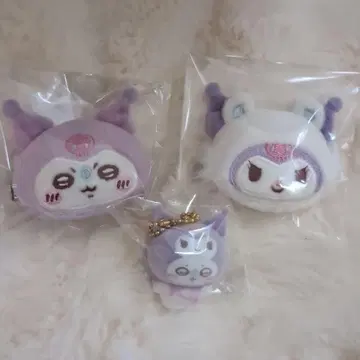 치이카와 (먼작귀) 산리오 캐릭터즈 헤어 클립 플로키 마스코트