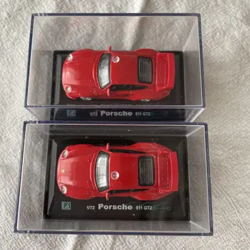 포르쉐 911 GT2 미니카 2대 세트