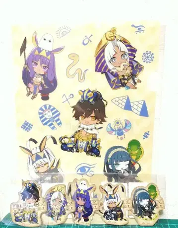 Fate FGO 클리어 파일 아크릴 스탠드 이집트 미개봉 새상품