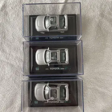 TOYOTA RAV4 미니카 1/72 스케일 실버