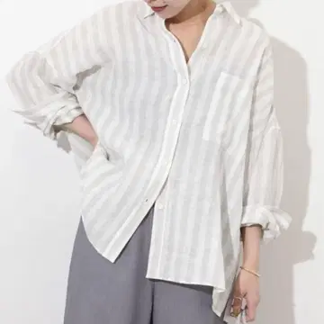 저널 스탠다드 리룸 No.66 스트라이프 프렌치 린넨 셔츠
