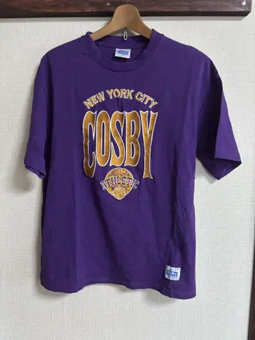 COSBY 퍼플 티셔츠 L 사이즈