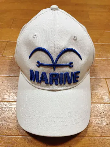 원피스 USJ 한정판 해군 캡 정의 MARINE 자수