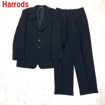 A4682 해롯 정장 세트업 울 테일러드 자켓 블랙 48