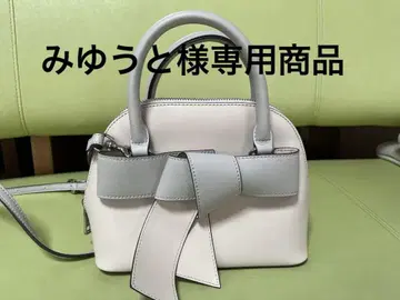 NATURAL BEAUTY BASIC 리본 숄더백