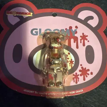 그루미 베어브릭 BE@RBRICK 핑크 메탈릭