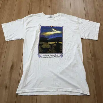 90s 빈티지 티셔츠 화이트 gildan L