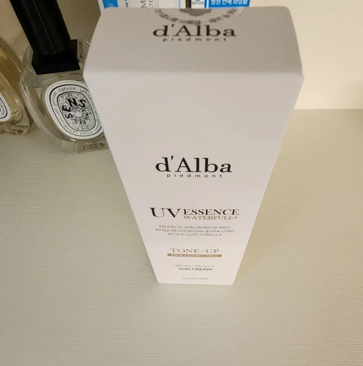 D'alba Tone-Up Sun Cream New Pink