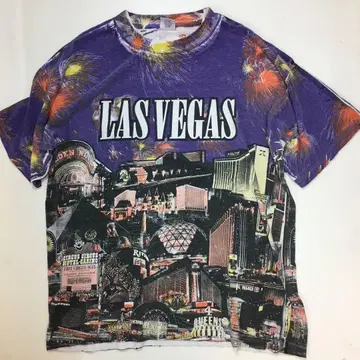 빈티지 LASVEGAS 라스베가스 미국제 티셔츠 사이즈 XL