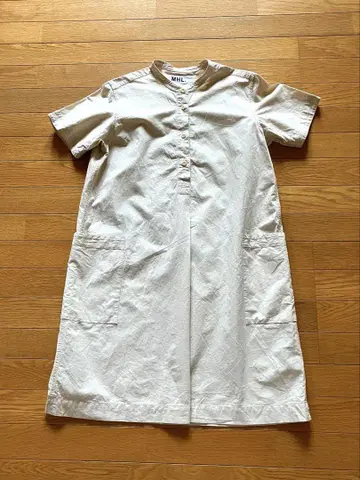 MHL. MHL 린넨 혼방 반팔 원피스 사이즈 I