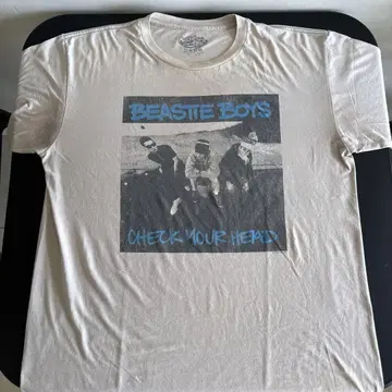 Beastie Boys 체크 유어 헤드 티셔츠