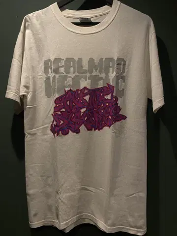 realmad hectic 티셔츠 헤틱 90년대 00년대