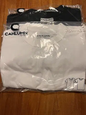 CAHLUMN 카우람 티셔츠 화이트 S 사이즈