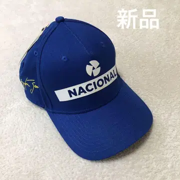 새상품 아일톤 세나 NACIONAL 스폰서 야구 모자