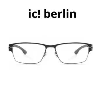 ic!berlin 아이시 베를린 Basti S Black 안경 프레임